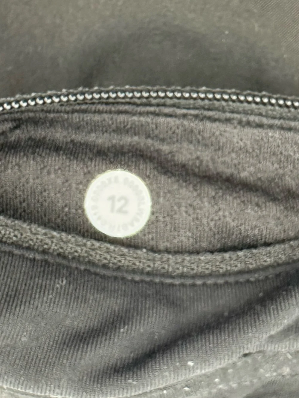 Lululemon Black Pace Rival Skirt Size 12